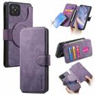 For OPPO A92s CaseNeo MagSafe RFID Anti-theft Retro Leather Phone Case(Purple) - 1