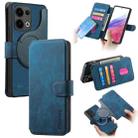 For OPPO Reno13 CaseNeo MagSafe RFID Anti-theft Retro Leather Phone Case(Blue) - 1