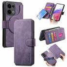 For OPPO Reno13 CaseNeo MagSafe RFID Anti-theft Retro Leather Phone Case(Purple) - 1
