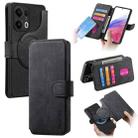 For OPPO Reno13 Pro CaseNeo MagSafe RFID Anti-theft Retro Leather Phone Case(Black) - 1