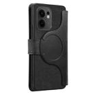 For OPPO Reno13 F 4G / 5G CaseNeo MagSafe RFID Anti-theft Retro Leather Phone Case(Black) - 3