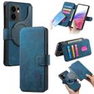 For OPPO Reno13 F 4G / 5G CaseNeo MagSafe RFID Anti-theft Retro Leather Phone Case(Blue) - 1