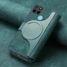 For Realme C21Y CaseNeo MagSafe RFID Anti-theft Retro Leather Phone Case(Green) - 3