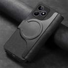 For Realme C53 CaseNeo MagSafe RFID Anti-theft Retro Leather Phone Case(Black) - 3