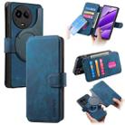 For Realme 11 5G Global / 11X CaseNeo MagSafe RFID Anti-theft Retro Leather Phone Case(Blue) - 1