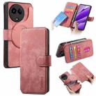 For Realme 11 5G Global / 11X CaseNeo MagSafe RFID Anti-theft Retro Leather Phone Case(Pink) - 1