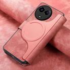 For Realme 11 5G Global / 11X CaseNeo MagSafe RFID Anti-theft Retro Leather Phone Case(Pink) - 3