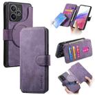 For Realme Neo7 CaseNeo MagSafe RFID Anti-theft Retro Leather Phone Case(Purple) - 1