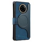 For Realme 14 Pro+ CaseNeo MagSafe RFID Anti-theft Retro Leather Phone Case(Blue) - 3