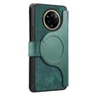For Realme 14 Pro+ CaseNeo MagSafe RFID Anti-theft Retro Leather Phone Case(Green) - 3