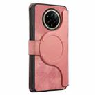 For Realme 14 Pro CaseNeo MagSafe RFID Anti-theft Retro Leather Phone Case(Pink) - 3