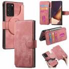 For Samsung Galaxy Note20 Ultra CaseNeo MagSafe RFID Anti-theft Retro Leather Phone Case(Pink) - 1