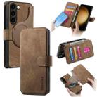 For Samsung Galaxy S23+ 5G CaseNeo MagSafe RFID Anti-theft Retro Leather Phone Case(Brown) - 1