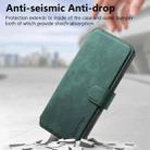 For Samsung Galaxy S22 5G CaseNeo MagSafe RFID Anti-theft Retro Leather Phone Case(Green) - 3