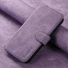 For Samsung Galaxy S22 5G CaseNeo MagSafe RFID Anti-theft Retro Leather Phone Case(Purple) - 2