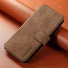 For Samsung Galaxy S21 5G CaseNeo MagSafe RFID Anti-theft Retro Leather Phone Case(Brown) - 2