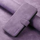 For Samsung Galaxy S21 FE 5G CaseNeo MagSafe RFID Anti-theft Retro Leather Phone Case(Purple) - 2