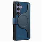 For Samsung Galaxy S25+ 5G CaseNeo MagSafe RFID Anti-theft Retro Leather Phone Case(Blue) - 3