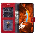 For iPhone 16 Plus Zipper Bag Leather Phone Case(Red) - 2