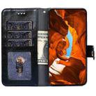 For iPhone 16e Zipper Bag Leather Phone Case(Black) - 3