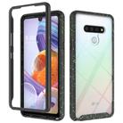 For LG Stylo 6 Shockproof Starry Sky PC + TPU Protective Case(Black) - 1