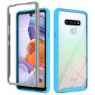 For LG Stylo 6 Shockproof Starry Sky PC + TPU Protective Case(Sky Blue) - 1