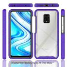 For Xiaomi Redmi Note 9 Pro Max Shockproof Starry Sky PC + TPU Protective Case(Purple) - 3