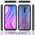 For Xiaomi Redmi 9 Shockproof Starry Sky PC + TPU Protective Case(Black) - 2