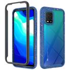 For Xiaomi Mi 10 Lite Shockproof Starry Sky PC + TPU Protective Case(Blue) - 1
