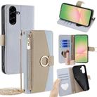 For Samsung Galaxy A56 5G Crossbody Litchi Texture Leather Phone Case(Blue) - 1