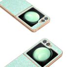 For Samsung Galaxy Z Flip6 Electroplating Frame Colorful Glitter Phone Case(Light Green) - 3