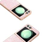 For Samsung Galaxy Z Flip6 Electroplating Frame Colorful Glitter Phone Case(Pink) - 3