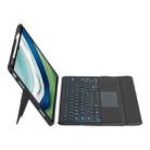 For Huawei MatePad Pro 13.2 2025 / 2023 Detachable Backlit Bluetooth Keyboard Leather Case with Touchpad(Black) - 3