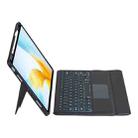 For Honor MagicPad 13 Detachable Backlit Bluetooth Keyboard Leather Case with Touchpad(Black) - 3