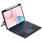 For Honor Pad 10 Detachable Backlit Bluetooth Keyboard Leather Case with Touchpad(Black) - 2