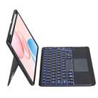 For Honor Pad 10 Detachable Backlit Bluetooth Keyboard Leather Case with Touchpad(Black) - 3