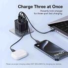 Baseus PD65W USB and 2 USB-C / Type-C Fast Charger With 1m Type-C Cable, Plug Type:UK Plug(Black) - 2