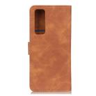 For Xiaomi Mi 10 Ultra KHAZNEH Texture PU + TPU Horizontal Flip Leather Case with Holder & Card Slots & Wallet(Brown) - 3