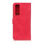 For Xiaomi Mi 10 Ultra KHAZNEH Texture PU + TPU Horizontal Flip Leather Case with Holder & Card Slots & Wallet(Red) - 3