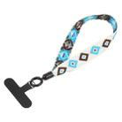 Retro Ethnic Style Mobile Phone Anti-lost Wrist Strap Lanyard Short Lanyard(Creamy White) - 1