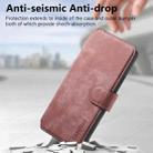 For Redmi Note 13 Pro 4G CaseNeo MagSafe RFID Anti-theft Retro Leather Phone Case(Pink) - 3