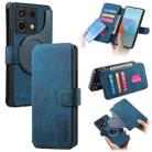 For Redmi Note 13 Pro 5G CaseNeo MagSafe RFID Anti-theft Retro Leather Phone Case(Blue) - 1