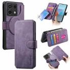 For Redmi Note 13 Pro 5G CaseNeo MagSafe RFID Anti-theft Retro Leather Phone Case(Purple) - 1