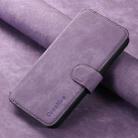 For Redmi 12C CaseNeo MagSafe RFID Anti-theft Retro Leather Phone Case(Purple) - 2