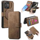 For Redmi Turbo 3 5G CaseNeo MagSafe RFID Anti-theft Retro Leather Phone Case(Brown) - 1