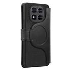 For Redmi Note 14 Pro 5G CaseNeo MagSafe RFID Anti-theft Retro Leather Phone Case(Black) - 3