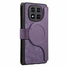 For Redmi Note 14 Pro 5G CaseNeo MagSafe RFID Anti-theft Retro Leather Phone Case(Purple) - 3