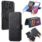 For Redmi Note 14 Pro 4G CaseNeo MagSafe RFID Anti-theft Retro Leather Phone Case(Black) - 1