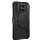 For Redmi Note 14 Pro 4G CaseNeo MagSafe RFID Anti-theft Retro Leather Phone Case(Black) - 3
