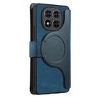 For Redmi Note 14 Pro 4G CaseNeo MagSafe RFID Anti-theft Retro Leather Phone Case(Blue) - 3